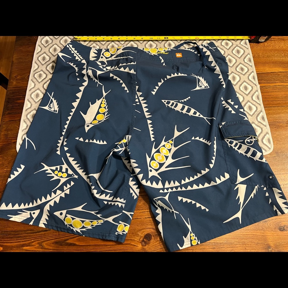 Quiksilver Men’s board shorts.  Size 36